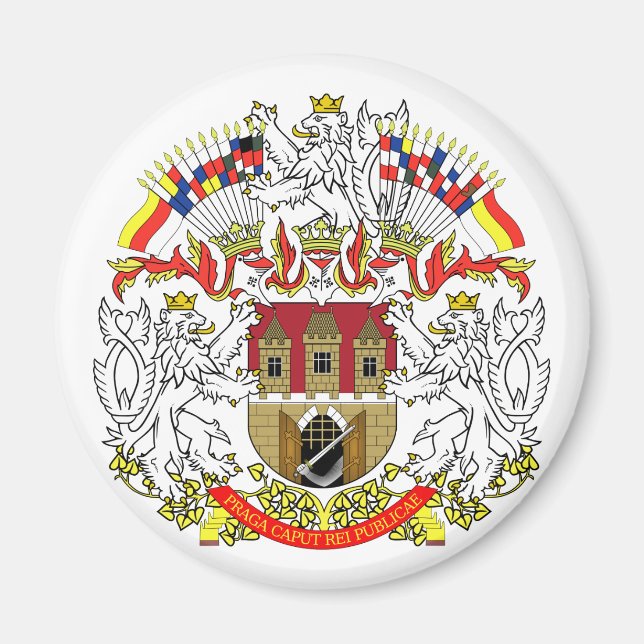 Praha, tjeckiska magnet (Framsidan)