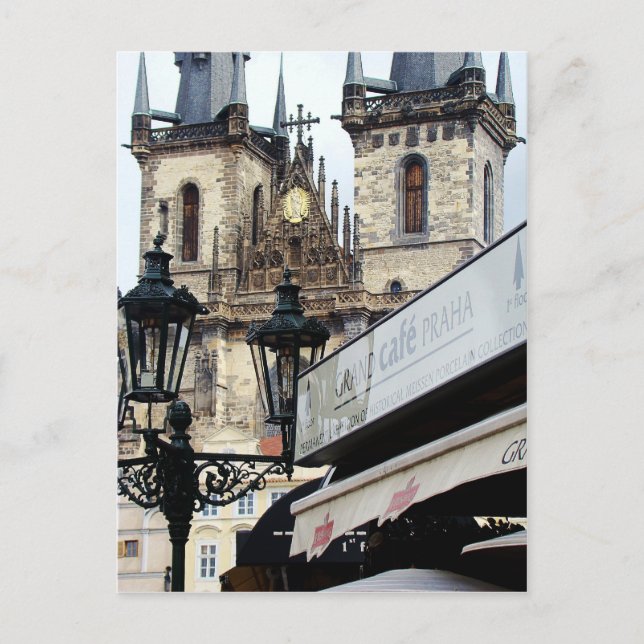 Praha Vykort (Framsida)