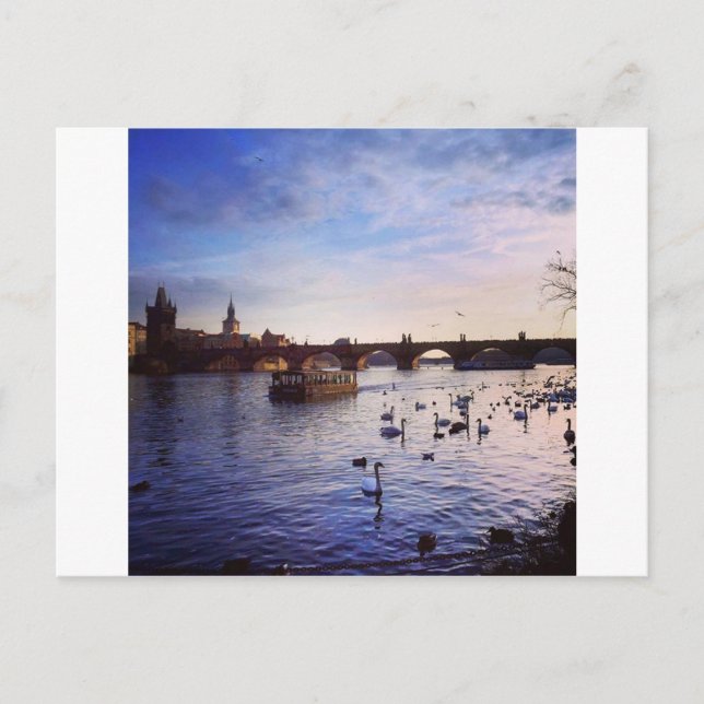 Praha Vykort (Framsida)