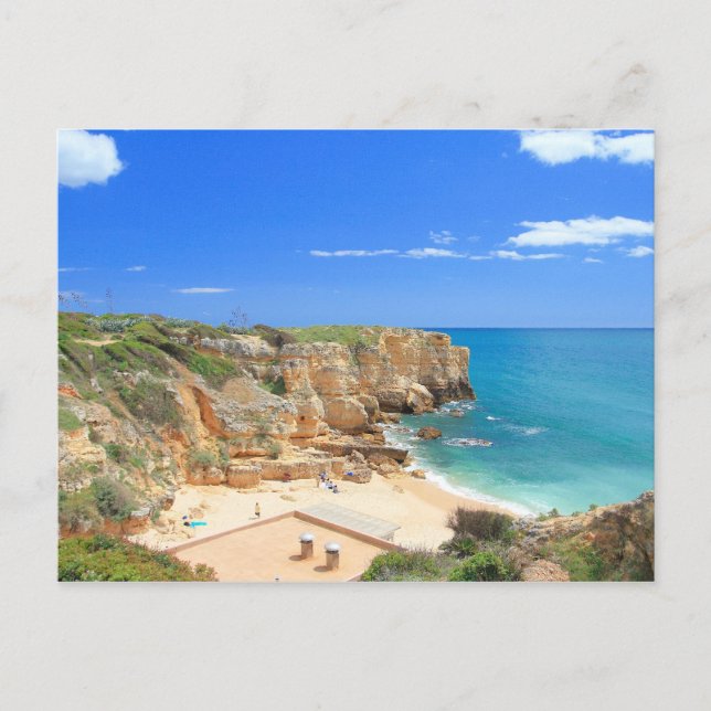 Praia da Coelha Vykort (Framsida)