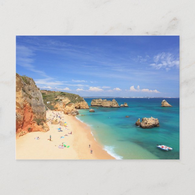 Praia da Dona Ana Vykort (Framsida)