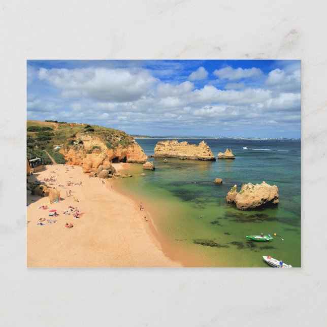 Praia da Dona Ana Vykort (Framsida)