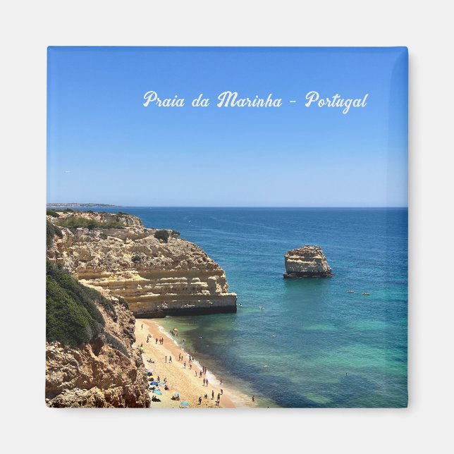 Praia da Marinha - Lagoa - Portugal - Algarve Magnet (Framsidan)