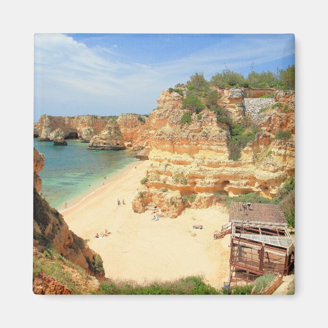 Praia da Marinha Magnet (Framsidan)