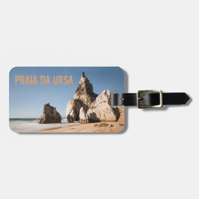 Praia da Ursa-stranden i Portugals gåva Bagagebricka (Horisontell Framsida)