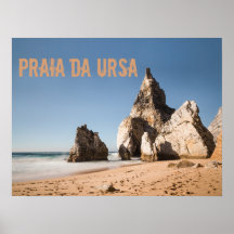 Praia da Ursa-stranden i Portugals gåva