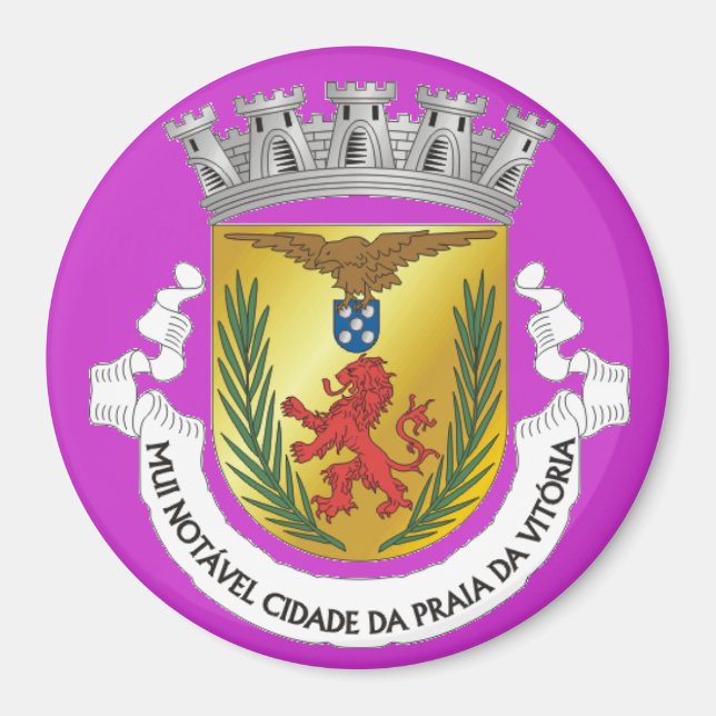 Praia da Vitoria* Terceira Azorerna Magnet (Framsidan)