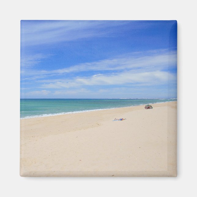 Praia de Faro Magnet (Framsidan)