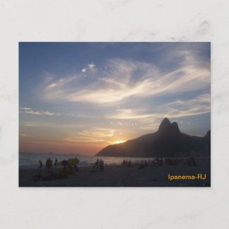Praia de Ipanema Vykort