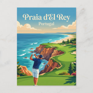 Praia dEl Rey Portugal Vykort