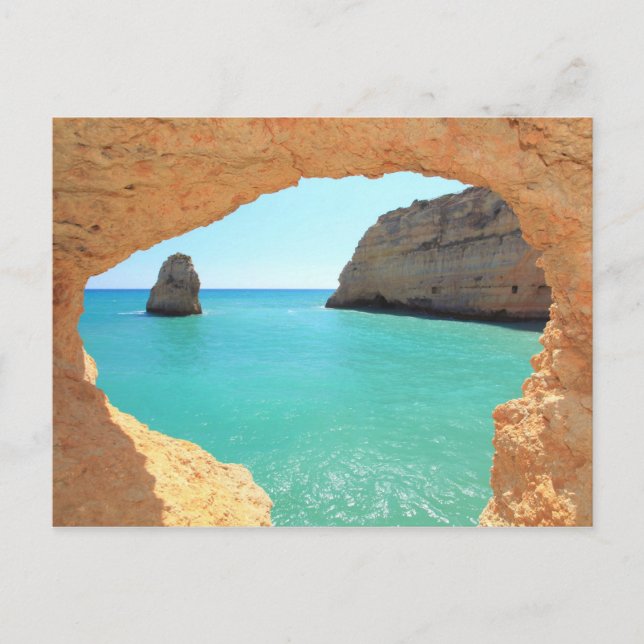 Praia do Carvalho Vykort (Framsida)