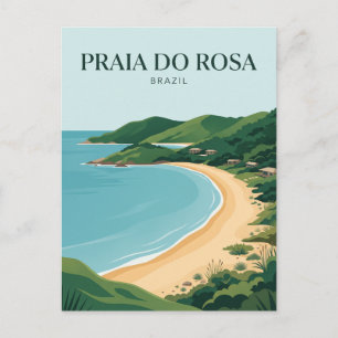 Praia do Rosa Brasilien Vykort