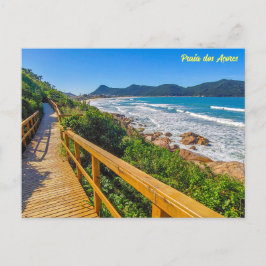 Praia dos Açores, Florianópolis, Brasil Vykort