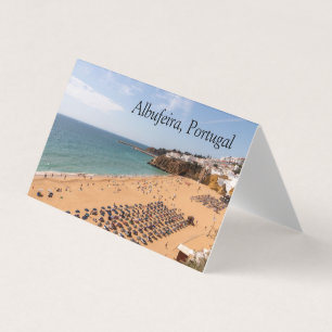Praia dos Alemães, Albufeira, Algarve, Portugal Kort