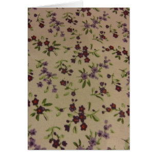 Prairie Calico Flowers Hälsningskort