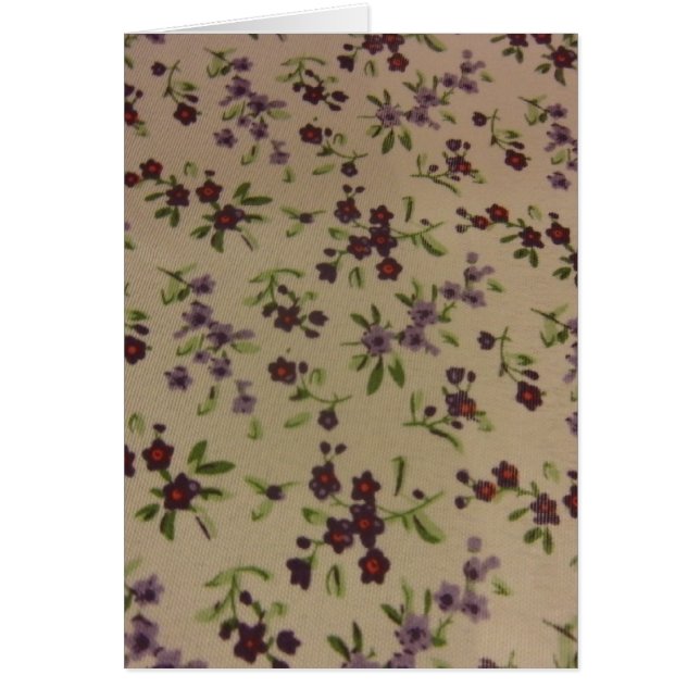 Prairie Calico Flowers Hälsningskort (Framsidan)