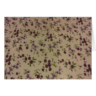 Prairie Calico Flowers Hälsningskort