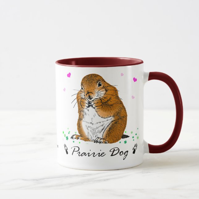 prairie dog　(Heart) Mugg (Höger)