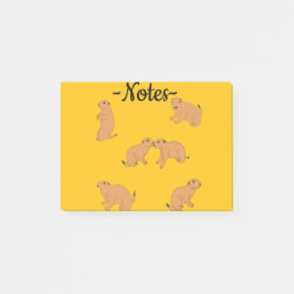 Prairie Dogs Post-it Block