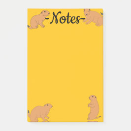 Prairie Dogs Post-it Block