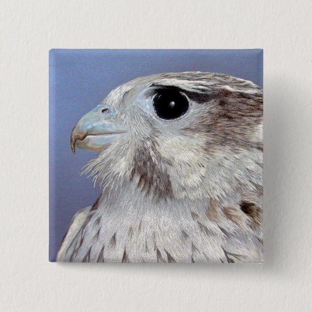Prairie Falcon Knapp (Framsida)
