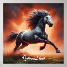 Prairie Fire och Grått Horse