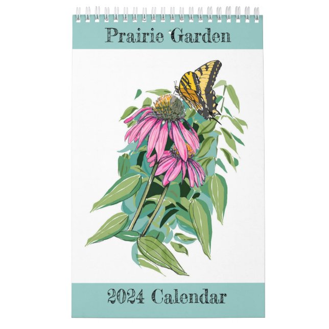 Prairie Garden 2024-kalender Kalender (Omslag)