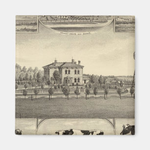 Prairie Gräsmatta Farm, Nebraska Magnet