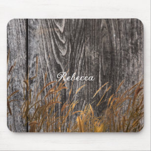 Prairie Harvest Wheat On Barn Board Musmatta