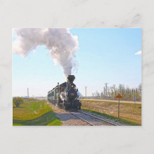 Prairie Hund Central Steam Engine #3-vykort Vykort
