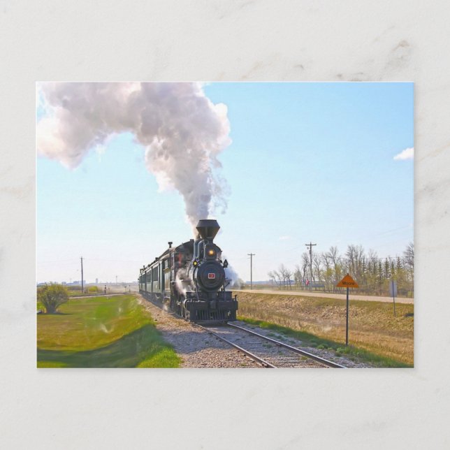 Prairie Hund Central Steam Engine #3-vykort Vykort (Framsida)