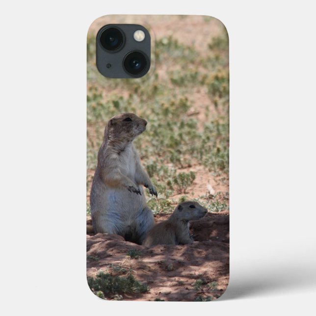 Prairie Hund Family iphone case (Baksida)
