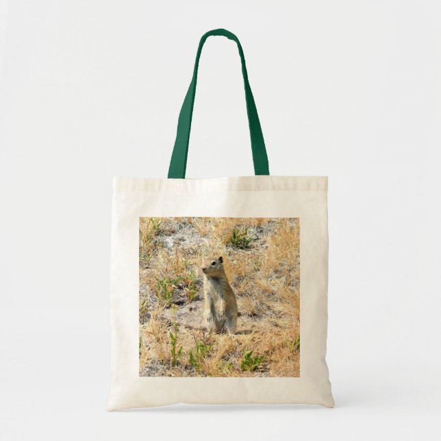 Prairie Hund in Yosemite, CA Tygkasse (Framsidan)