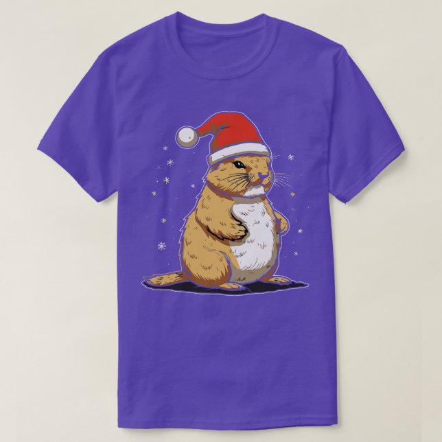 Prairie Hund jul T Shirt (Design framsida)