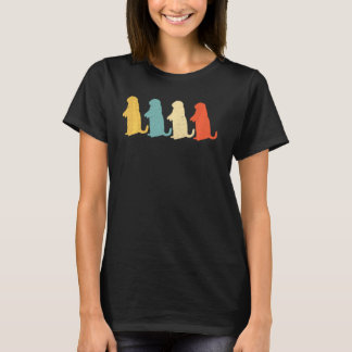 Prairie Hund Retro Rodent Animal Lover 60 s T Shirt