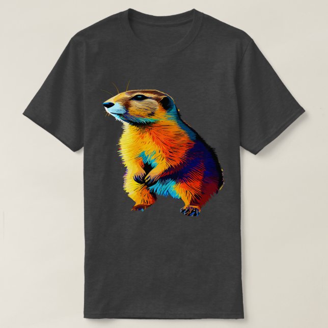 Prairie Hund T Shirt (Design framsida)