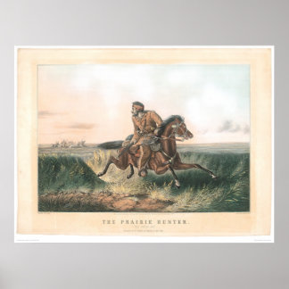 Prairie Hunter: "One Rubbed Out!" (1364A) Poster