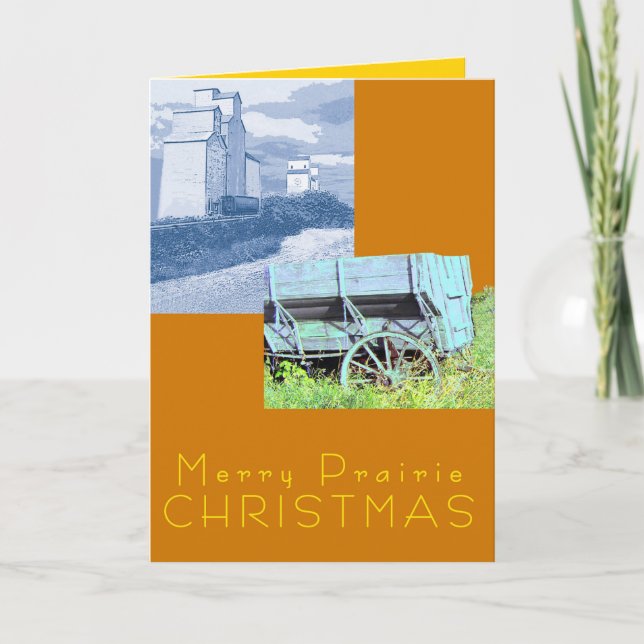 Prairie jul helgkort (Framsida)