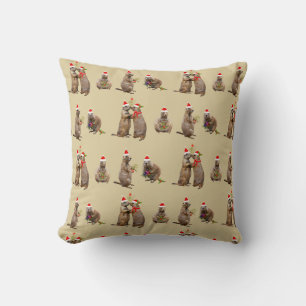 Prairie jul Pillow (Guld) Kudde