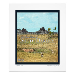 Prairie Lands of South Dakota Fototryck