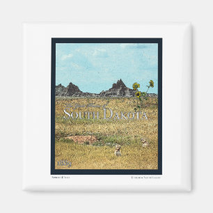 Prairie Lands of South Dakota Magnet