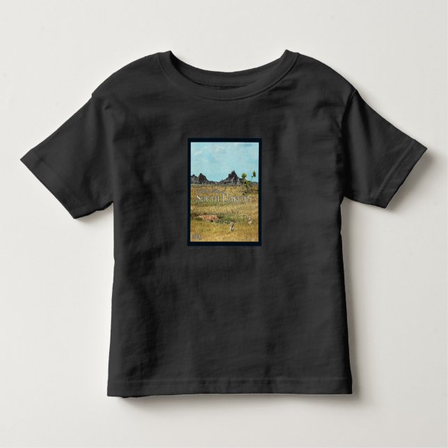 Prairie Lands of South Dakota T Shirt (Framsida)