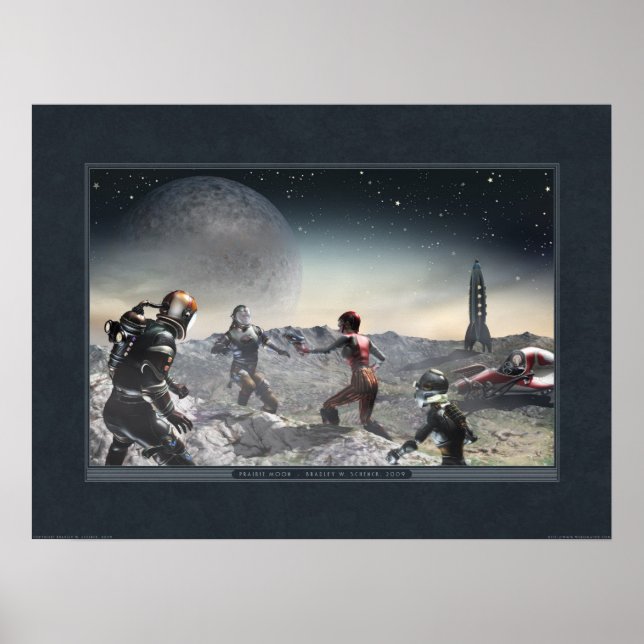 Prairie Måne poster (24 x 18 tum) (Framsidan)