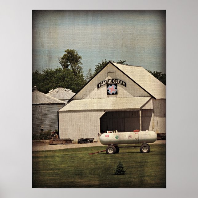 Prairie Queen Barn Quilt Poster (Framsidan)
