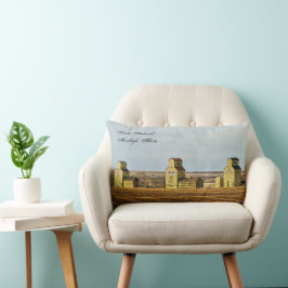 Prairie Sentinels Mossleigh Alberta Lumbar Pillow Lumbarkudde
