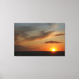 Prairie Sunset Canvastryck