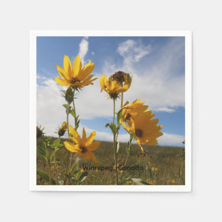Prairie Sunset square paper napkin Pappersservett