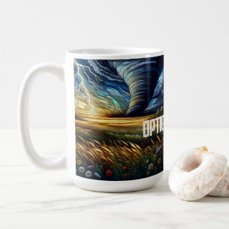 Prairie-Tornadot lagrade glasartiklar Kaffemugg
