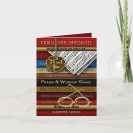 PRAISE TEAM TACK - MUSIC BOKAR, LAKAN MUSIC KORT