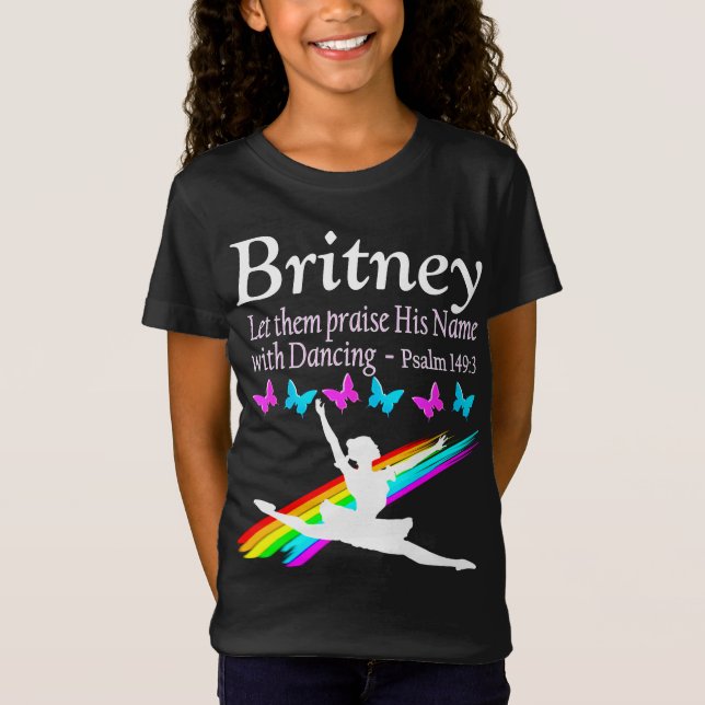 PRAISERA HANS NAMN MED DANCK PERSONLIG T SHIRT (Framsida)